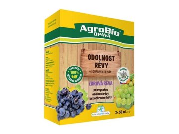 Přípravek pro odolnost révy AGROBIO Zdravá Réva 2x50ml