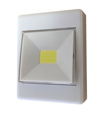 Konnoc S-3538 3W LED COB svítilna vypínač