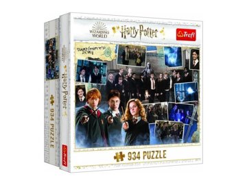 Puzzle TREFL Harry Potter - Brumbálova armáda 934 dílků