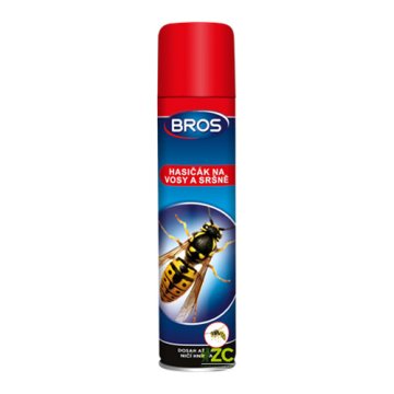 Sprej proti vosám a sršňům BROS 600ml (hasičák)