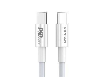 Kabel VFAN P02 USB-C /USB-C 1m White