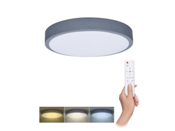 Svítidlo stropní SOLIGHT WO8001 Grey 48W