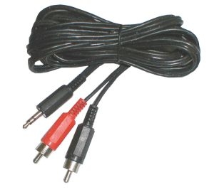 Kabel TIPA JACK 3.5 stereo/2xCINCH 1,5m