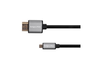 Kabel KRUGER & MATZ KM1238 Basic HDMI / micro HDMI 1,8m