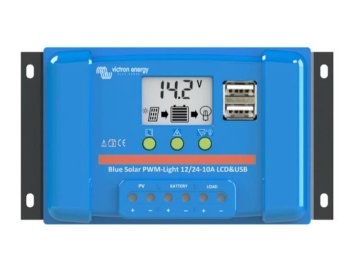 Solární regulátor PWM Victron Energy 30A  LCD a USB 12V/24V