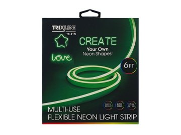 LED pásek USB TRIXLINE TR-31N 1,8m zelený neonový