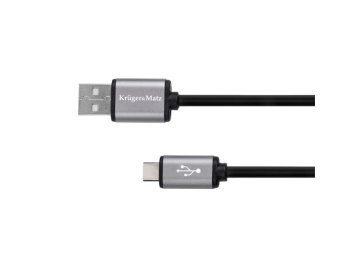 Kabel KRUGER & MATZ KM1240 USB - USB-C 1,8m