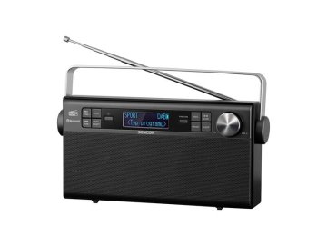 Rádio SENCOR SRD 7800 Black