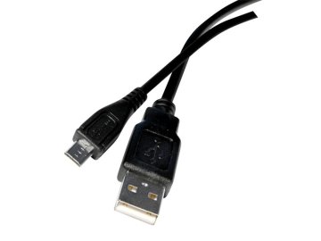 Kabel TIPA USB 2.0 A/Micro USB 1,8m černý