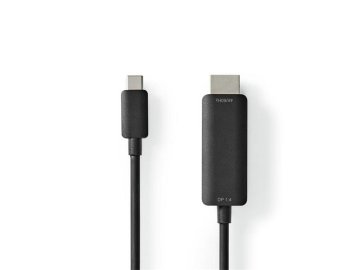 Adaptér USB-C-HDMI NEDIS CCGP64655BK10