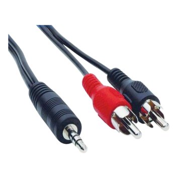 Kabel HADEX JACK 3.5 stereo/2xCINCH 10m