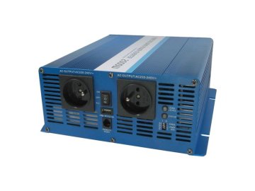 Měnič napětí CARSPA SK2000 12V/230V 2000W čistá sinusovka