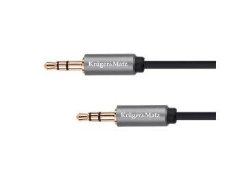 Kabel KRUGER & MATZ JACK 3.5 konektor/JACK 3.5 konektor 3m KM1228 Basic