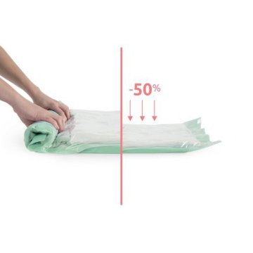 Sada cestovních úložných sáčků COMPACTOR RAN4293 Jet Roll Bags L 2ks