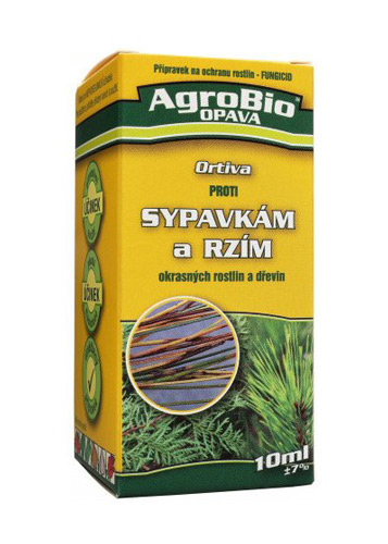 Přípravek proti sypavkám a rzím AGROBIO Ortiva 10ml