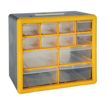 Organizér TES HL3045-B 12 zásuvek