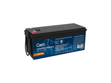 Baterie LiFePO4 25,6V 100Ah GETI GBL-24-100B Bluetooth+displej