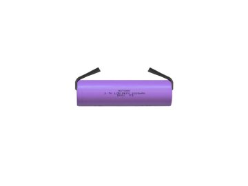 Baterie nabíjecí Li-Ion 18650 3,7V/2000mAh 3C MOTOMA s páskovými vývody