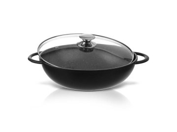 Wok pánev s poklicí ORION Grande 32cm