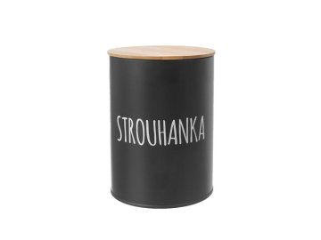 Dóza ORION Black Strouhanka 11cm