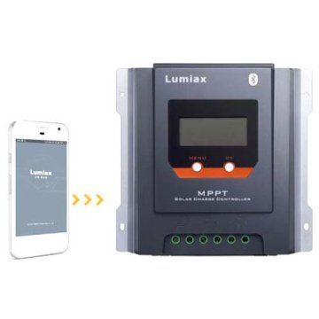 Solární regulátor MPPT Lumiax MT3075-BT, 12-24V/30A, bluetooth