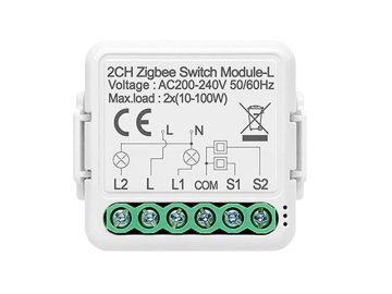 Smart ovladač osvětlení AVATTO LZWSM01-2 ZigBee Tuya