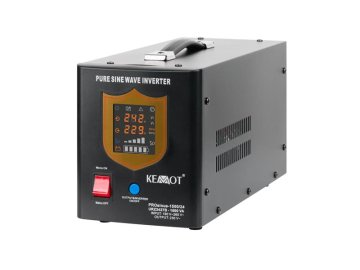 Zdroj záložní KEMOT PROsinus-1500/24 ​​1050W 24V Black