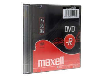 DVD-R 4,7GB MAXELL16x 1ks