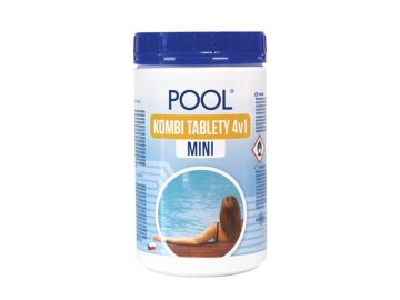 Multifunkční tablety pro chlorovou dezinfekci bazénové vody LAGUNA 4v1 Pool Kombi Mini 1kg