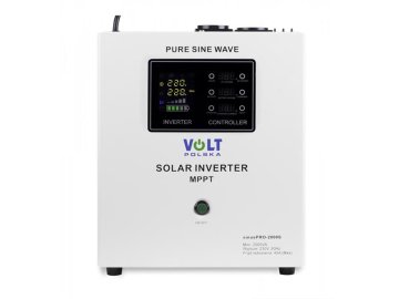 Měnič napětí VOLT Sinus Pro 2000 S 24/230V 2000VA 1400W MPPT 40A