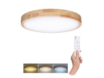 Svítidlo stropní SOLIGHT WO8009 Solid Oak 48W