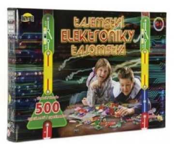 Elektronická stavebnice DROMADER Tajemství elektroniky 500 experimentů