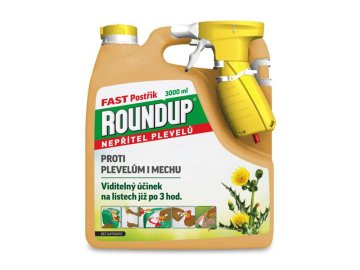 ROUNDUP Fast bez glyfosátu - rozprašovač EVERGREEN 3l