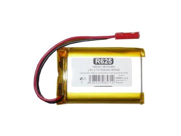 Baterie nabíjecí LiPo 3,7V/1500mAh 803450 Hadex