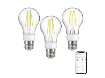 Smart LED žárovka filamentová E27 7W IMMAX NEO 07713C WiFi Tuya sada 3ks