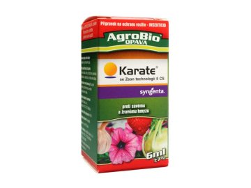 Přípravek proti hmyzu AGROBIO Karate Zeon 5 CS 6ml