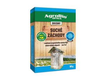 Přípravek k likvidaci organických nečistot v suchých záchodech AGROBIO EnviDry 50g