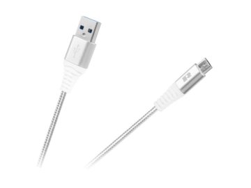 Kabel REBEL RB-6000-050-W USB/Micro USB 0,5m White