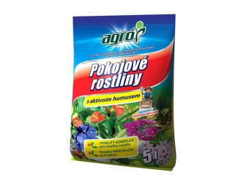 Substrát pro pokojové rostliny AGRO 5l