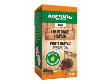 Přípravek proti hmyzu (štěnice, mol, mravenec) AGROBIO Atak Provecta 50ml