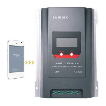 Solární regulátor MPPT Lumiax MT4010-BT, 12-24V/40A, bluetooth