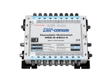 Satelitní multipřepínač EMP Centauri MS9/9+6ECU-4