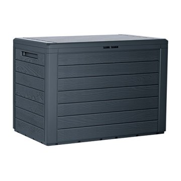 Box zahradní WOODEBOX antracit 78 cm - 190L