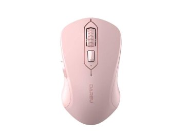 Myš bezdrátová DAREU LM115G Pink