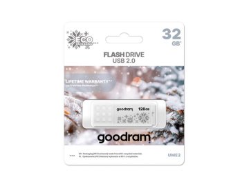 Flash disk GOODRAM USB 2.0 128GB Winter Edition