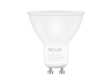 Žárovka LED GU10 9W bílá přírodní RETLUX RLL 419