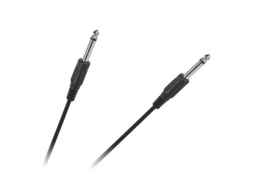 Kabel nástrojový JACK 6,3mm konektor/JACK 6,3mm konektor 2m