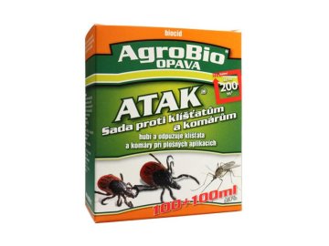 Sada proti klíšťatům a komárům AGROBIO Atak 200ml