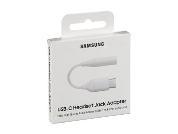 Adaptér USB-C na JACK 3,5mm (pro poslech hudby) SAMSUNG EE-UC10 White