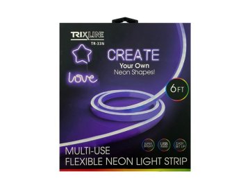 LED pásek USB TRIXLINE TR-33N 1,8m fialový neonový